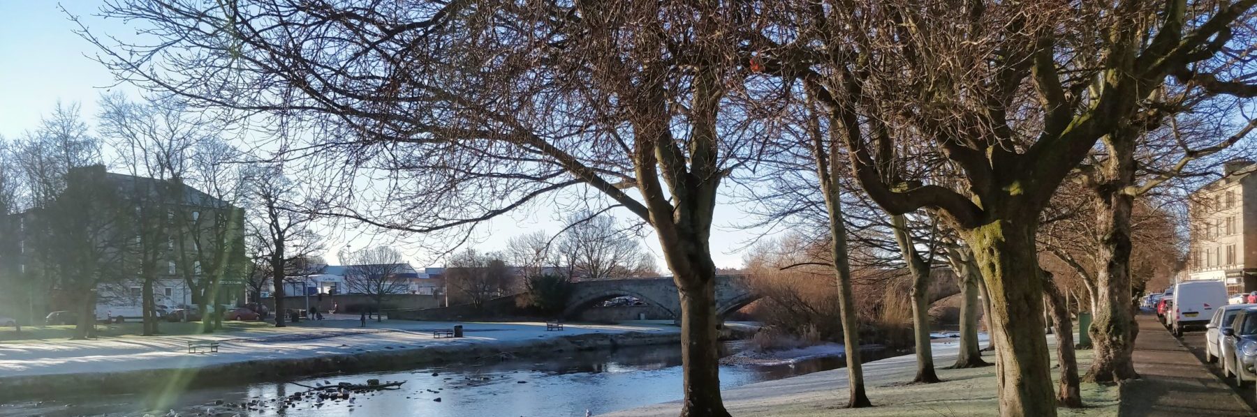 The river
